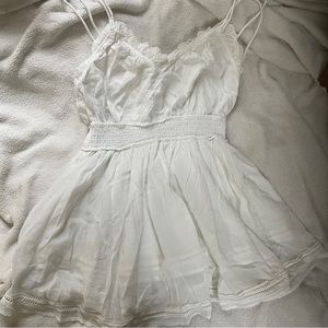 NWT F21 white dress